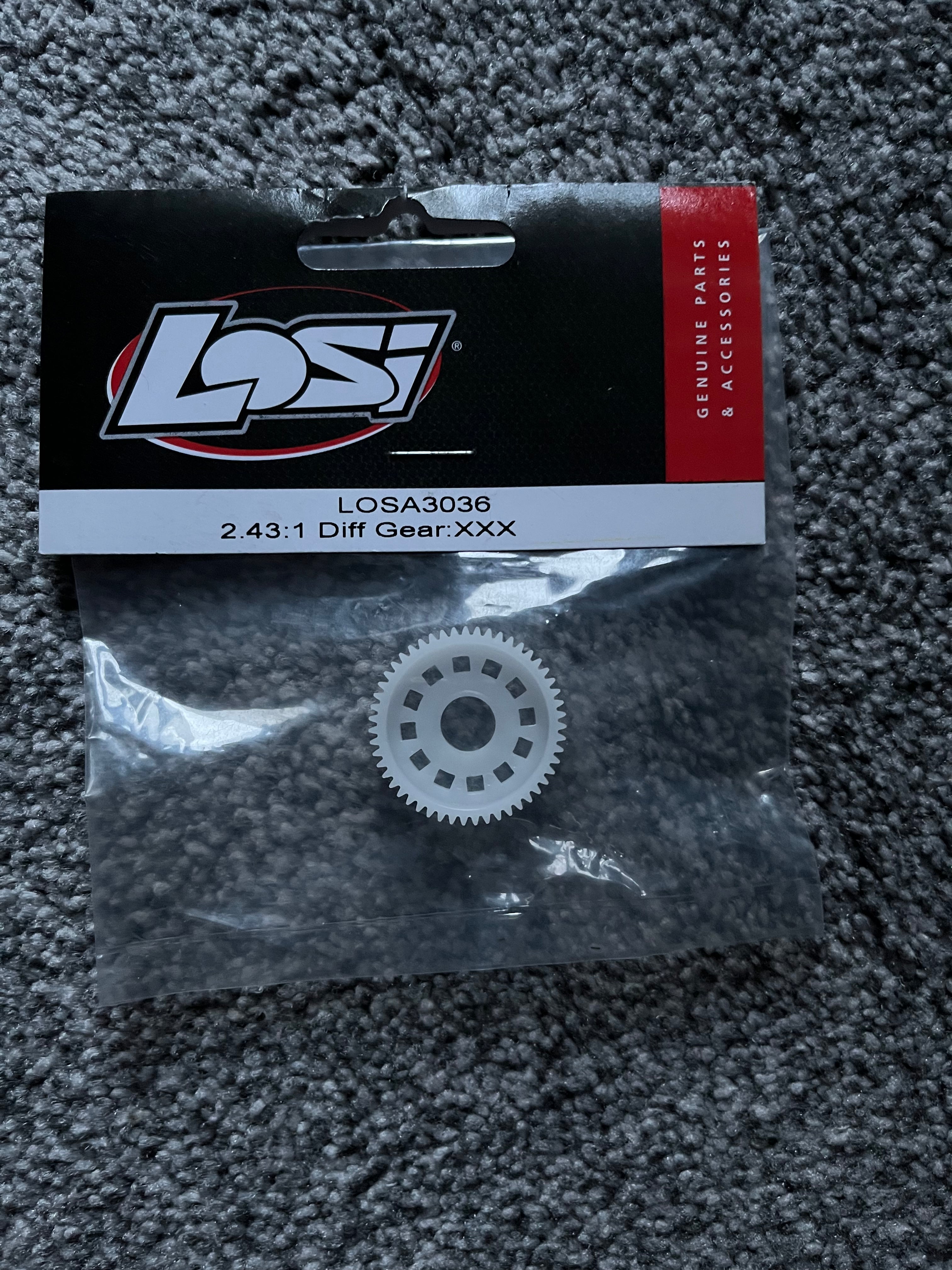 LOSI XXX DIFF GEAR 2.43.1