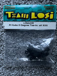 LOSI XXX REAR HUBS 0 DEGREE