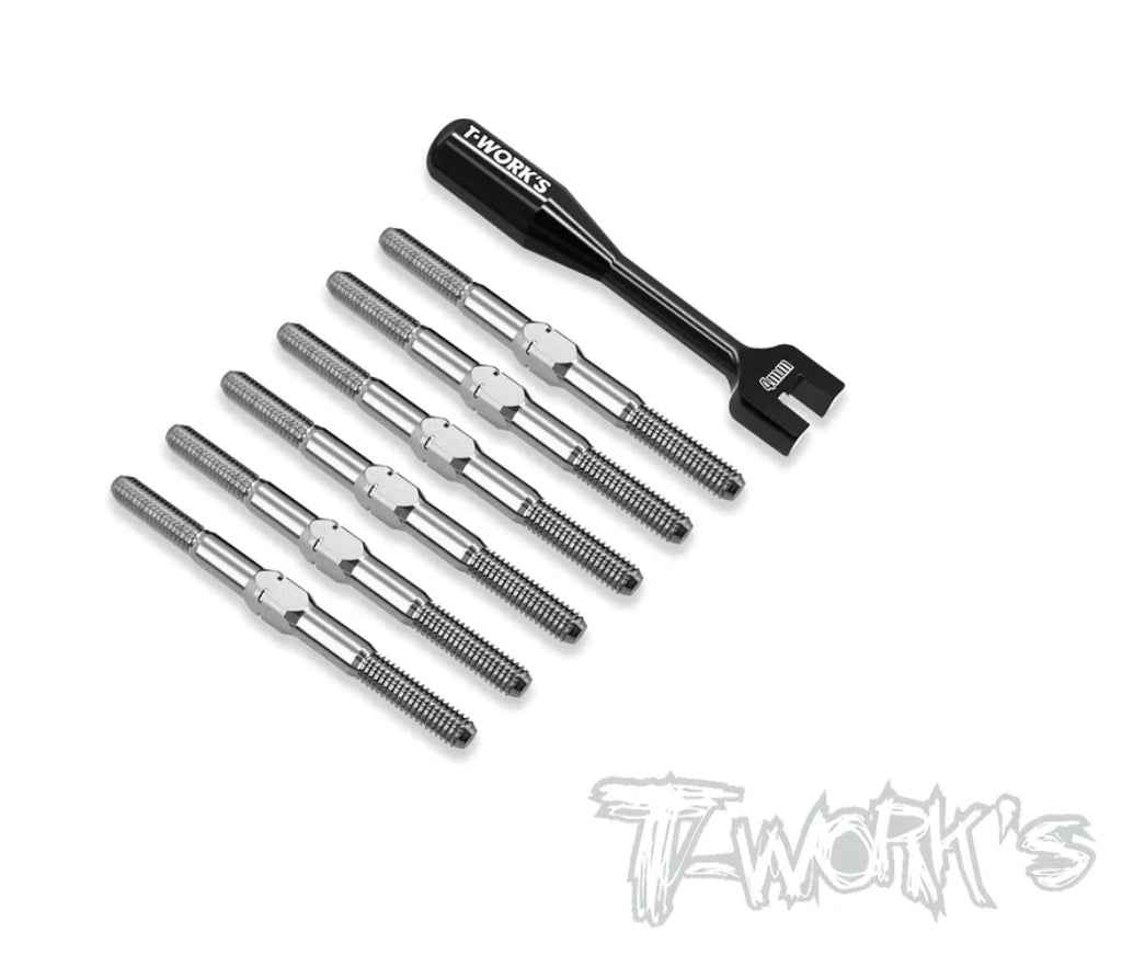 TWorks Ti Turnbuckle set - RC10B7