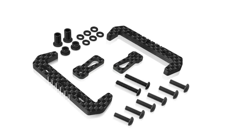 TE-B7-I Graphite Multiple Setting Battery Holder ( For Team Associated RC10 B7 )
