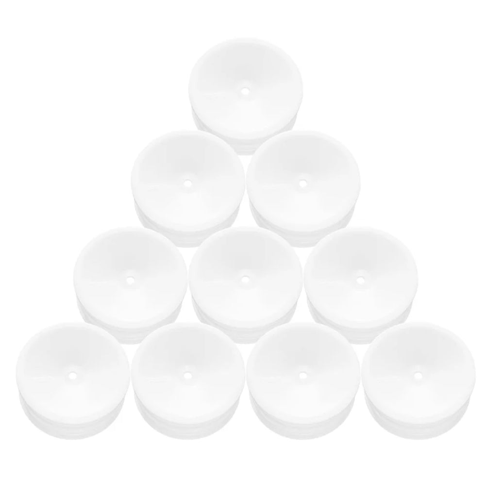 ABM40006 Front Wheel WIDE for 1/10th Off Road 2wd -White (10pcs)
