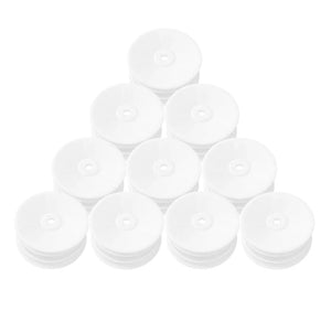 ABM40008 Front Wheel for 1/10th Off Road 4wd -White (10pcs)