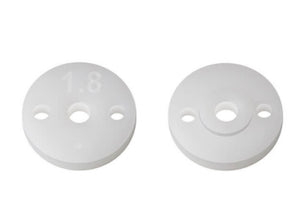TEAM ASSOCIATED FT 13MM SHOCK PISTONS, 2.0MM, 2 x 1.8