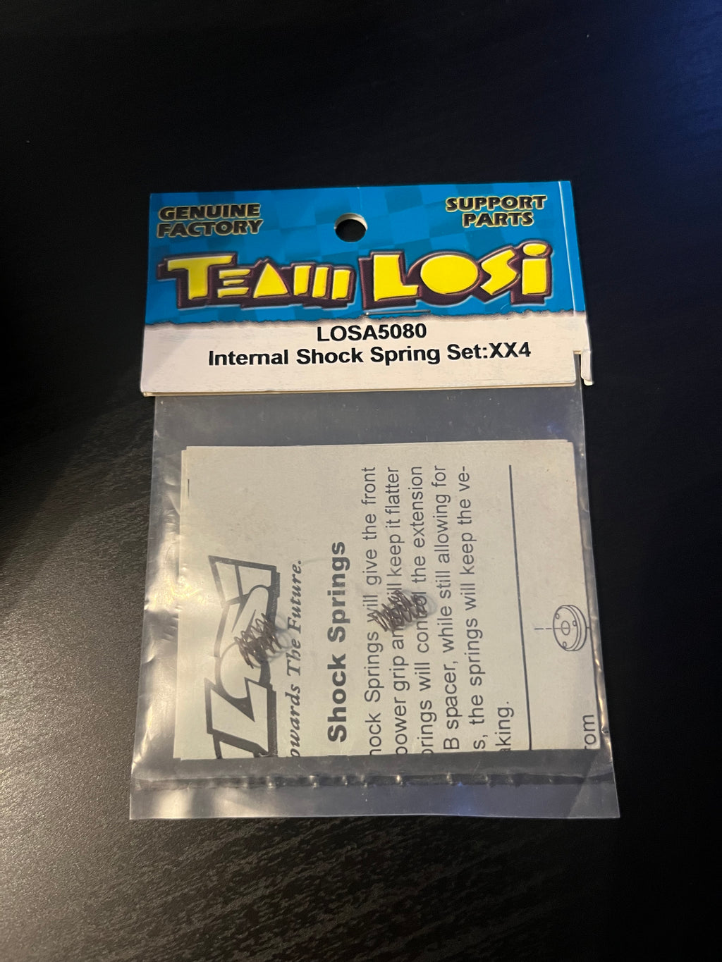 LOSI XX4 INTERNAL SHOCK SPRING SET