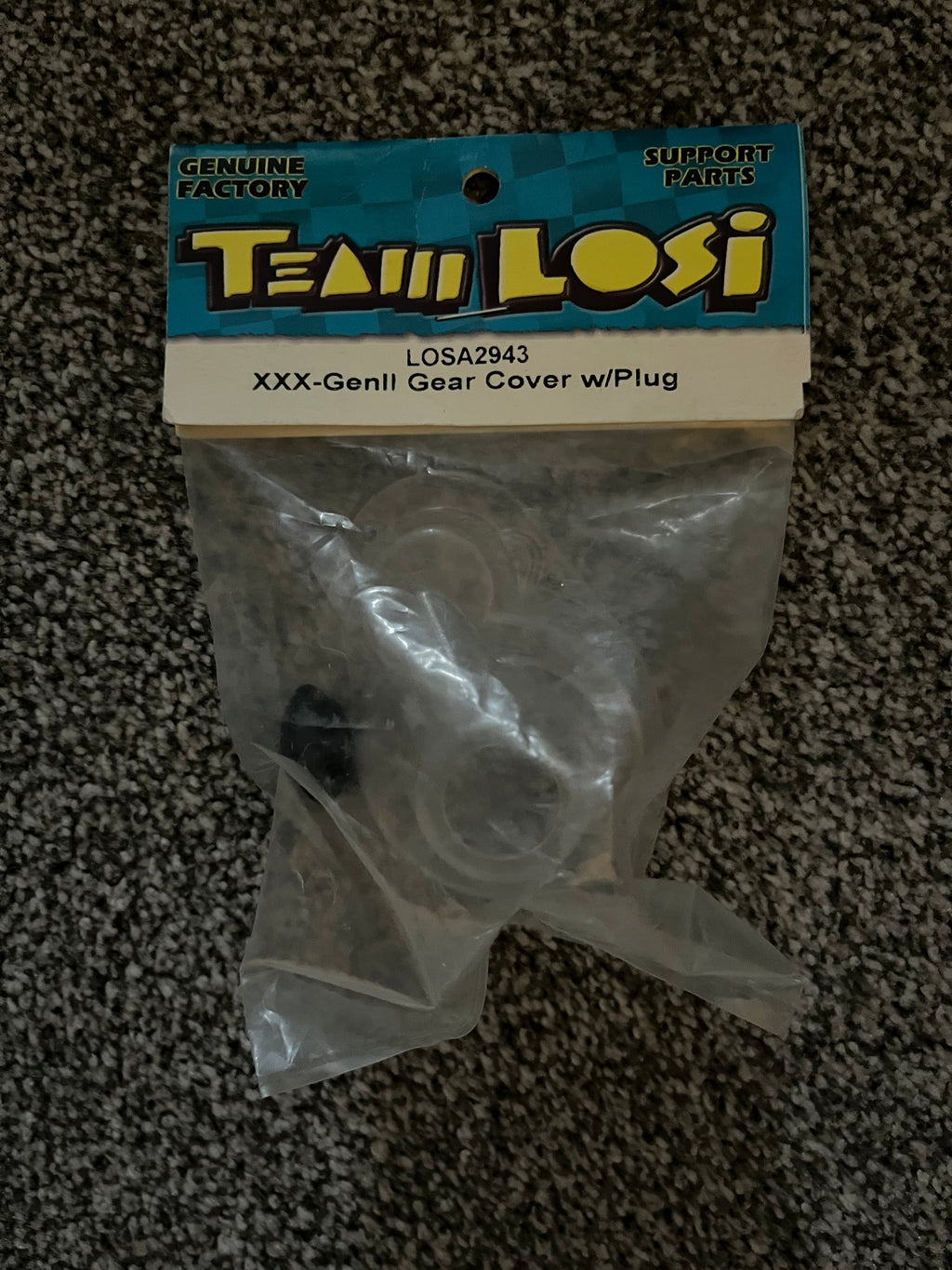 LOSI XXX GEN II GEAR COVER WITH PLUG
