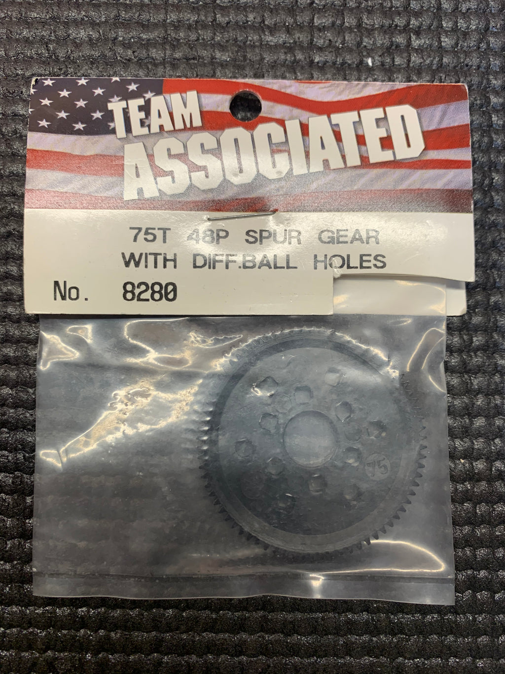 TEAM ASSOCIATED B2 B3 75T 48P SPUR GEAR WITH BALL HOLES