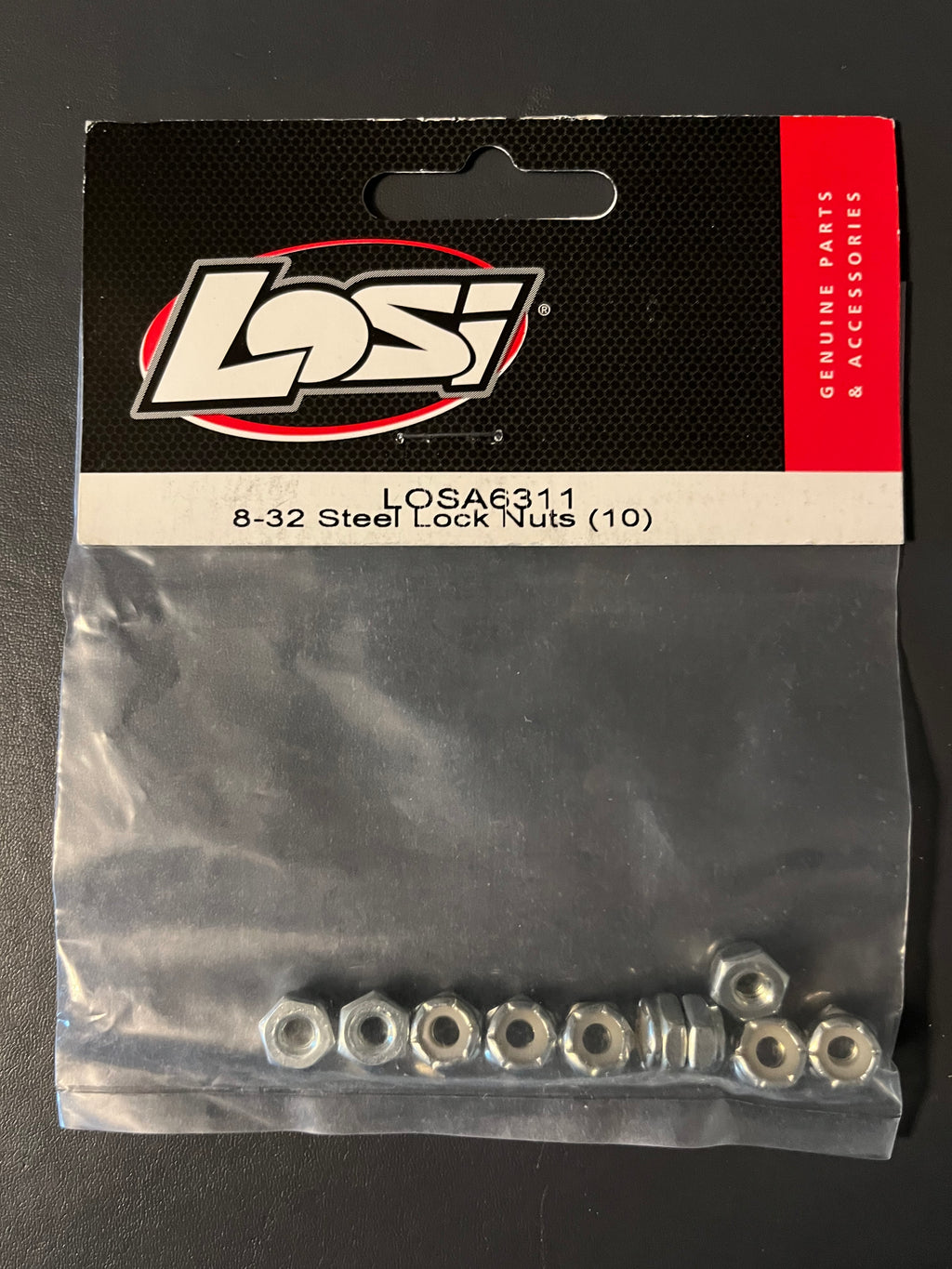LOSI LOCK NUTS 8-32 (10)