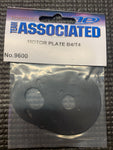 TEAM ASSOCIATED B4 BLACK MOTOR PLATE
