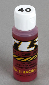 TLR Silicone Shock Oil, 40 Wt, 2 Oz