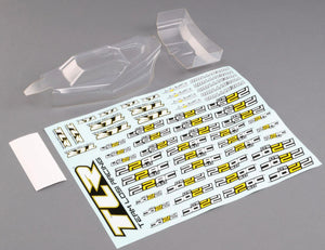 TLR 22 5.0 LIGHTWEIGHT BODY AN WING CLEAR