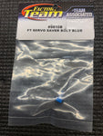 TEAM ASSOCIATED B4 T4 SERVO SAVER NUT BLUE