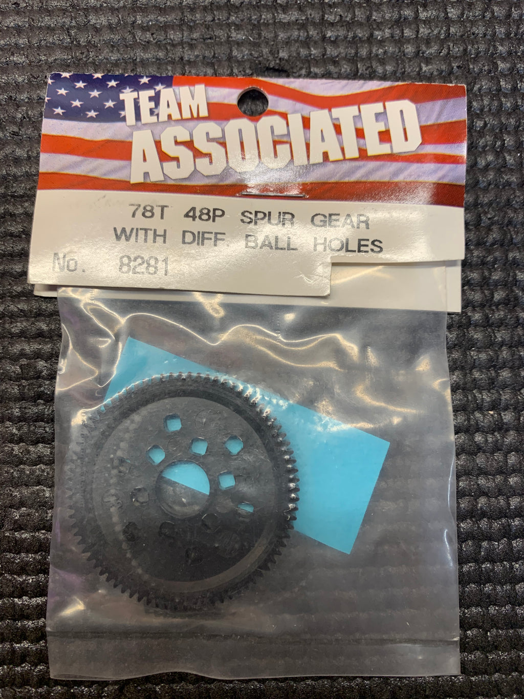 TEAM ASSOCIATED B2 B3 78T 48P SPUR GEAR WITH DIFF HOLES