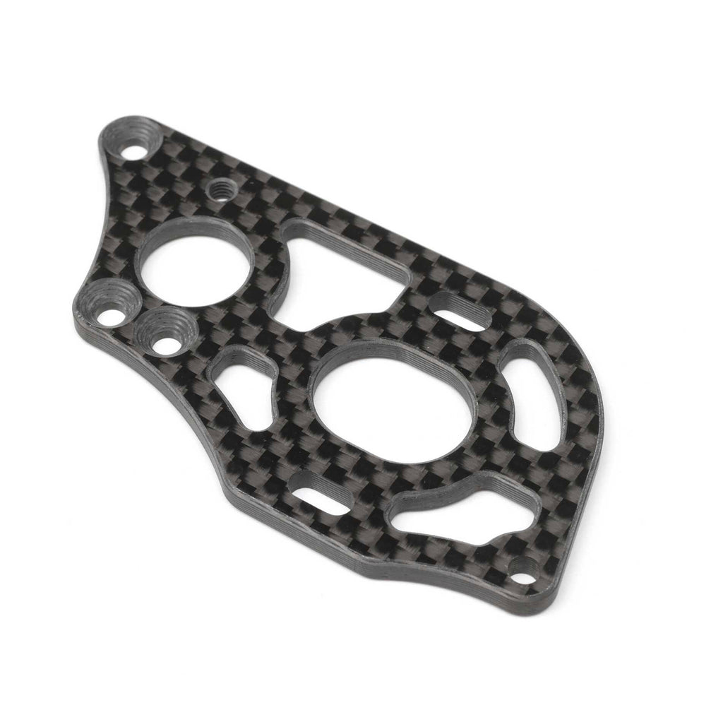 TLR Carbon Motor Plate, 3-Gear Laydown: 22 5.0
