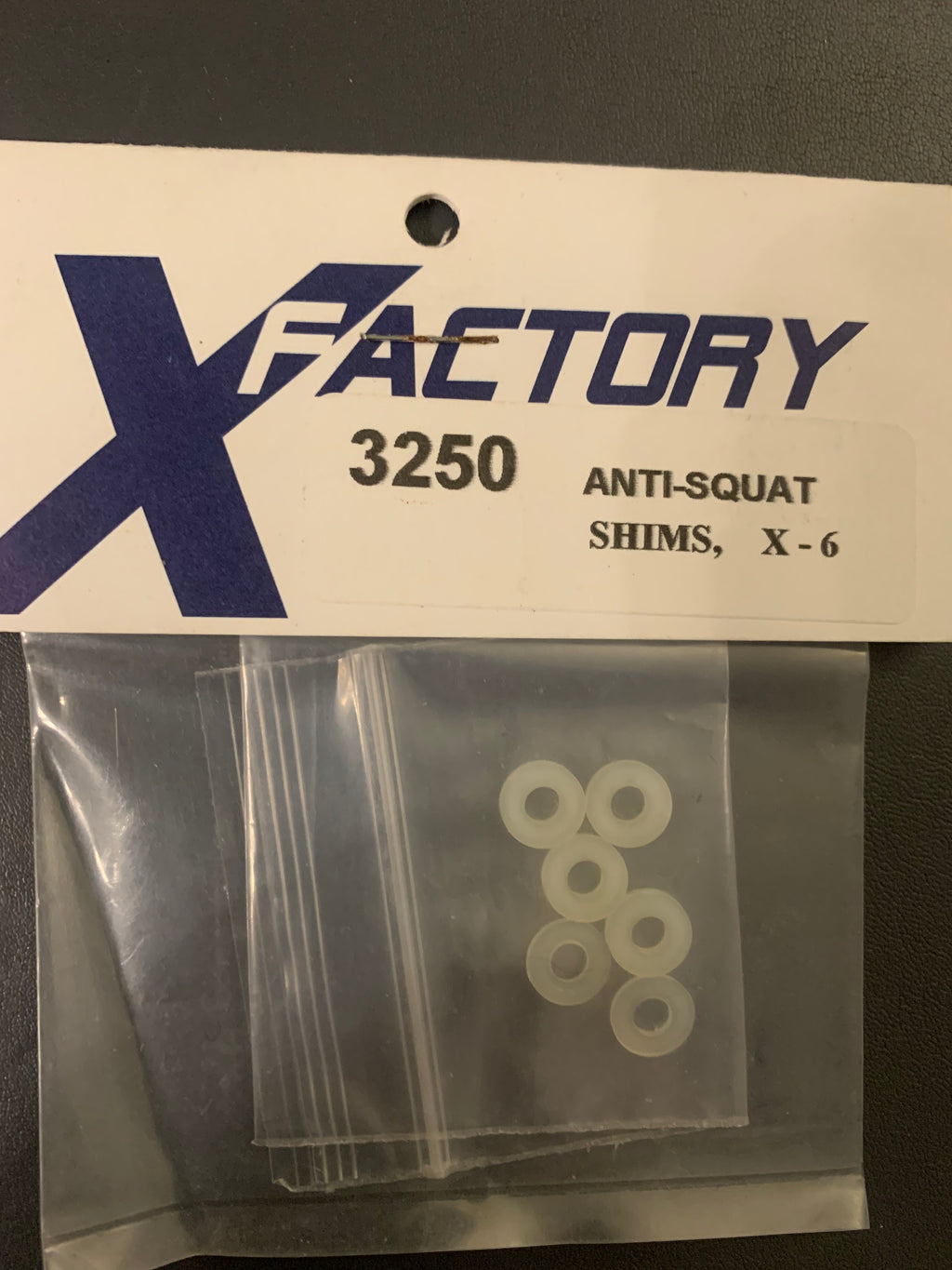 XFACTORY X6 ANTI SQUAT SHIMS