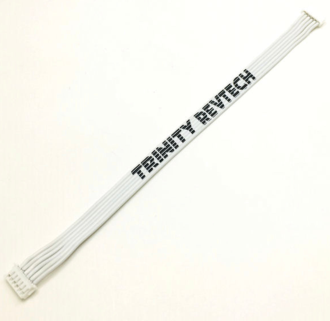 TRINITY Ultra Flexi 150mm Flat Sensor Wire with Trinity Logo (white)
