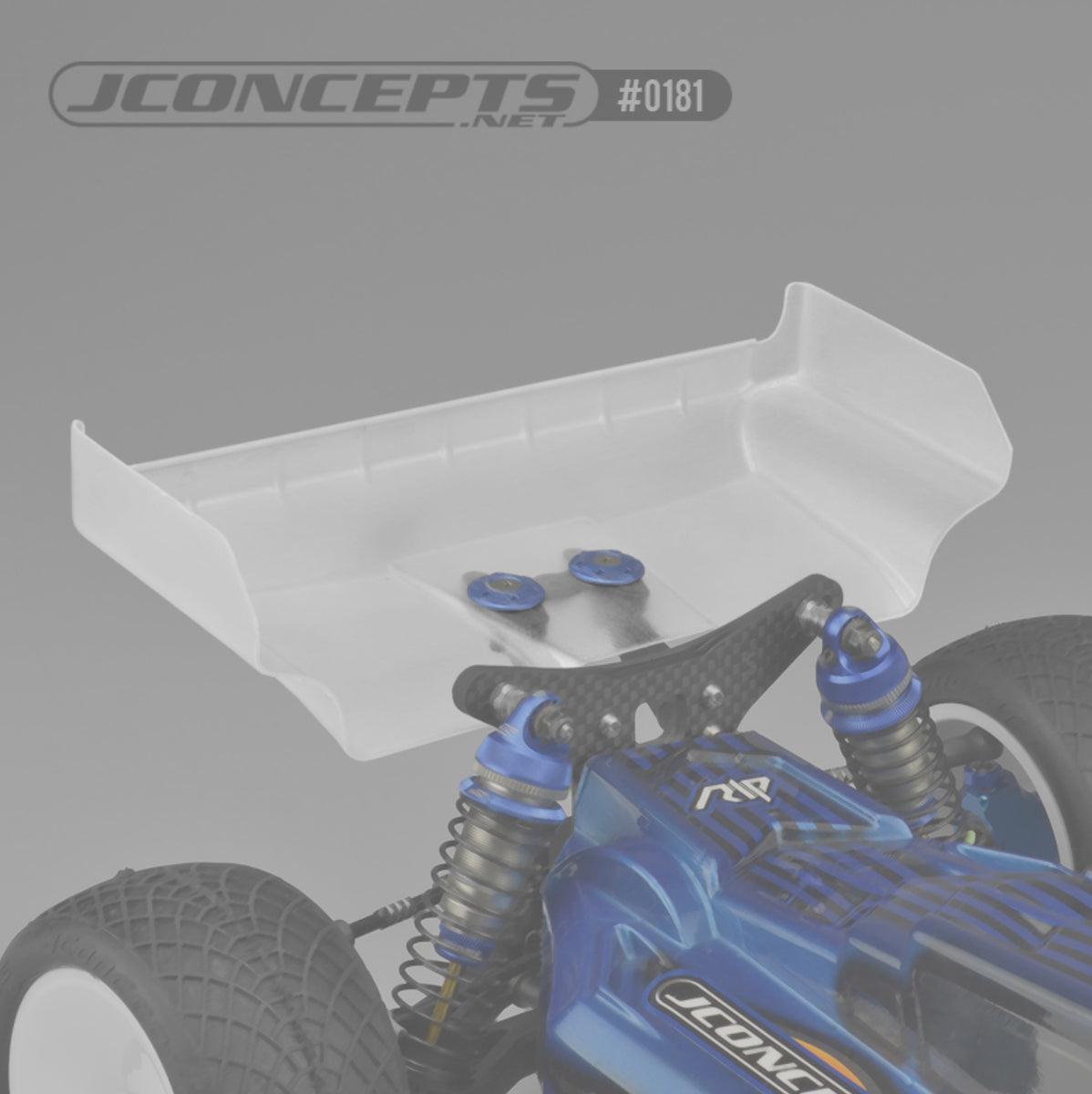 JCONCEPTS-AERO S-TYPE 7INCH REAR WING, 2PC – FF Racing Ltd.