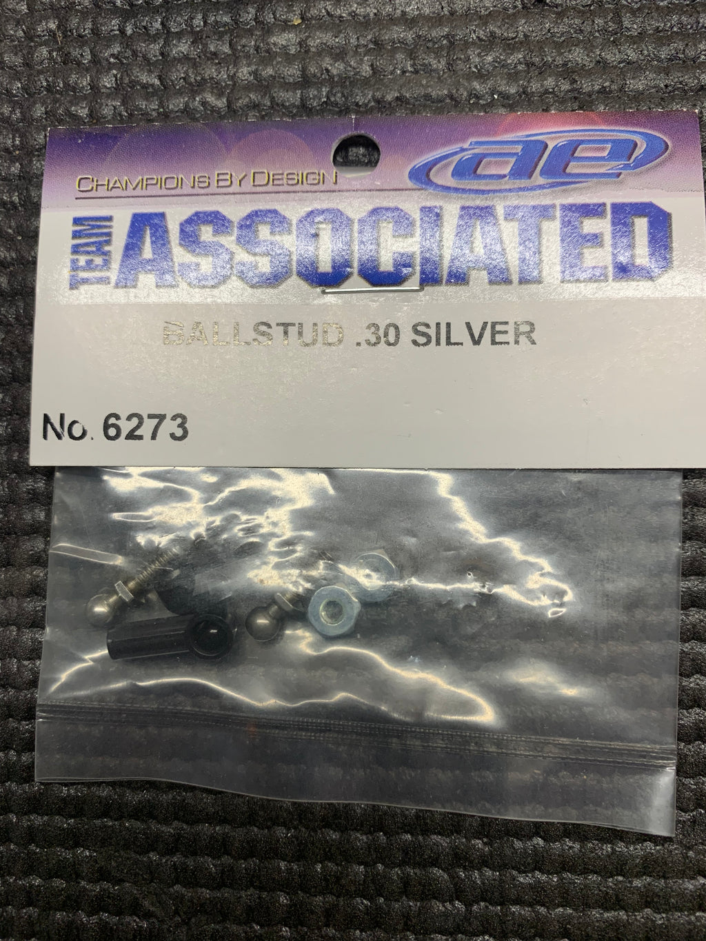 TEAM ASSOCIATED BALLSTUD .30 SILVER