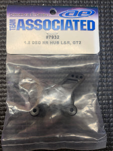 TEAM ASSOCIATED REAR HUBS 1.5 DEGREE