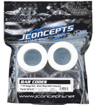 JConcepts bar code rear tyres (black compound ) 3016-07