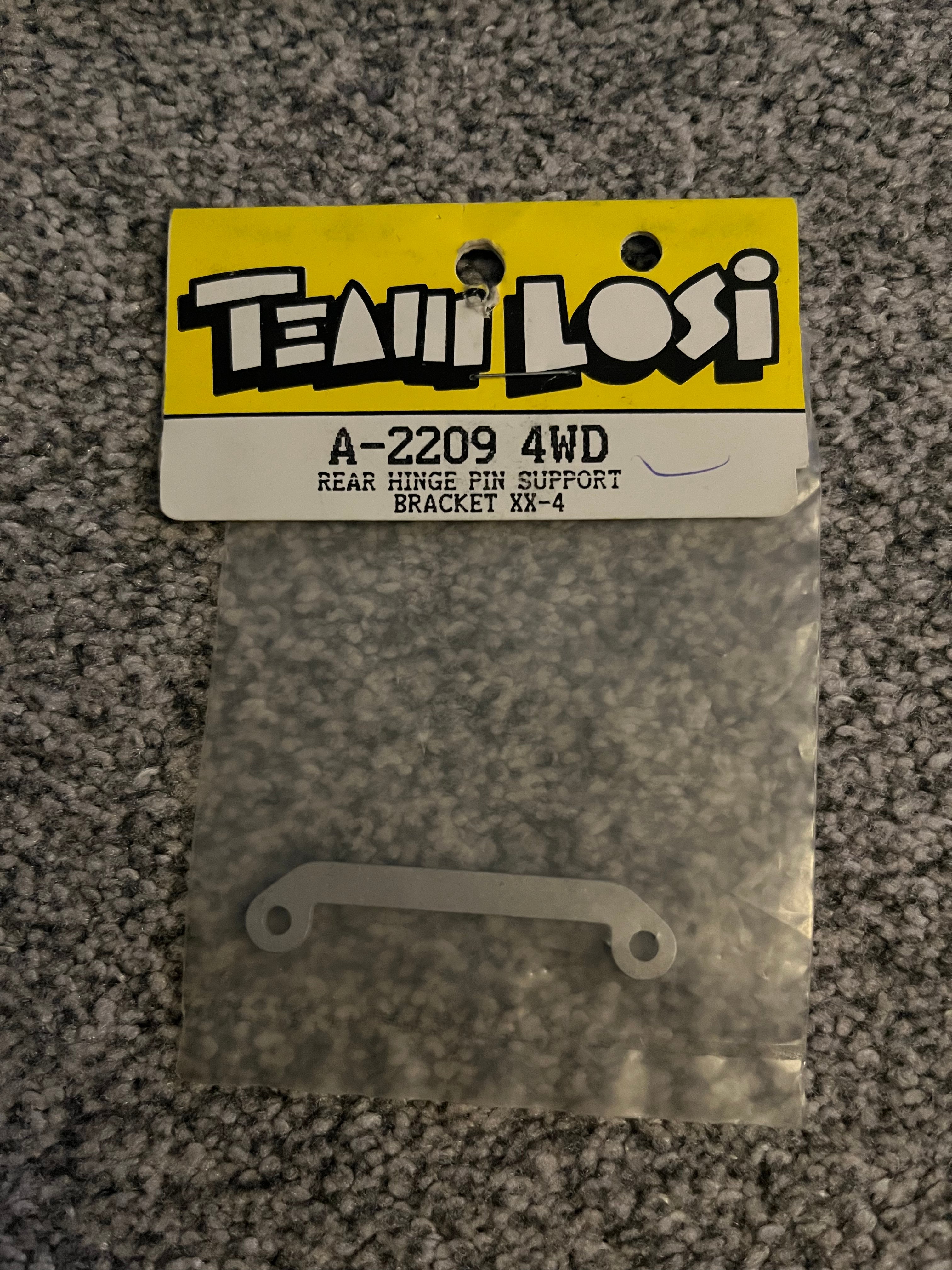 LOSI XX4 REAR HINGE PIN SUPPORT
