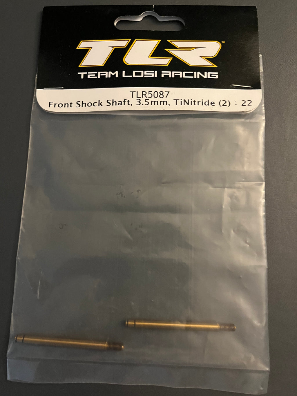 TLR 3.5MM Front shock shafts